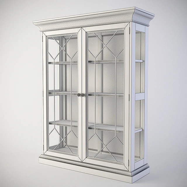 Showcases Bernhardt Antiquarian Display Cabinet (365-816) — Descargar