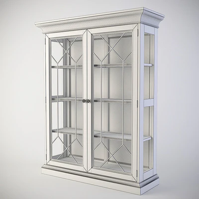 Showcases Bernhardt Antiquarian Display Cabinet (365-816) — Ver 2