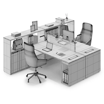Office workspace LAS LOGIC (v6) — Вид 2