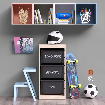 Toys and furniture set 49 — Ver 1