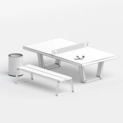 Антивандальный теннисный стол Start Line City Strong Outdoor 60-717 — Вид 2