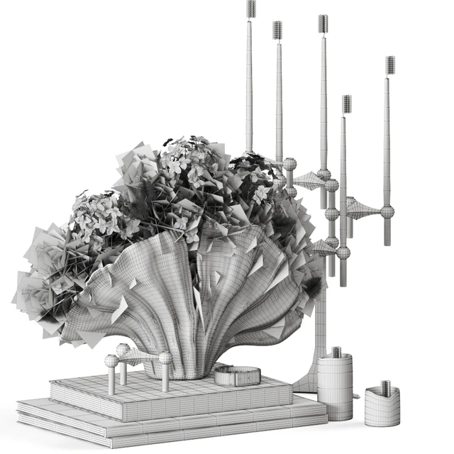 Nude & Gray Decorative Set — Descargar