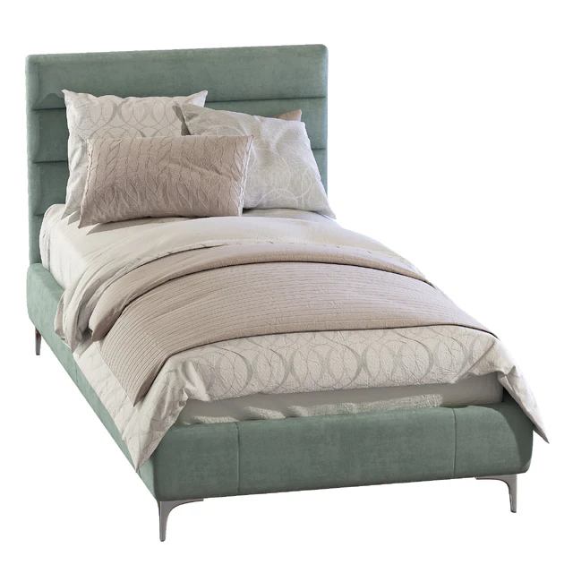 Bed Pfeiffer Upholstered Bed 2 — Descargar