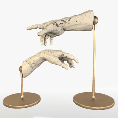 The Creation of Adam Sculpture — Вид 1