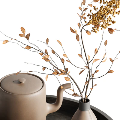 Tea set and cookies, dry — View 2
