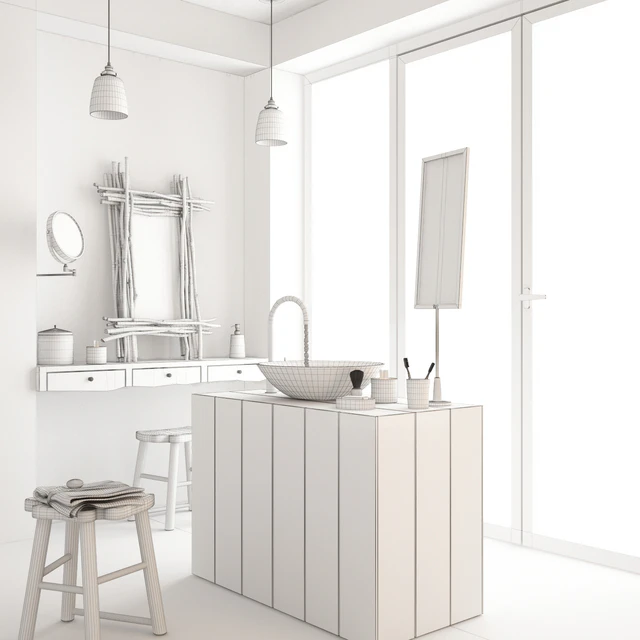 Furniture with the decor for bathrooms — Descargar