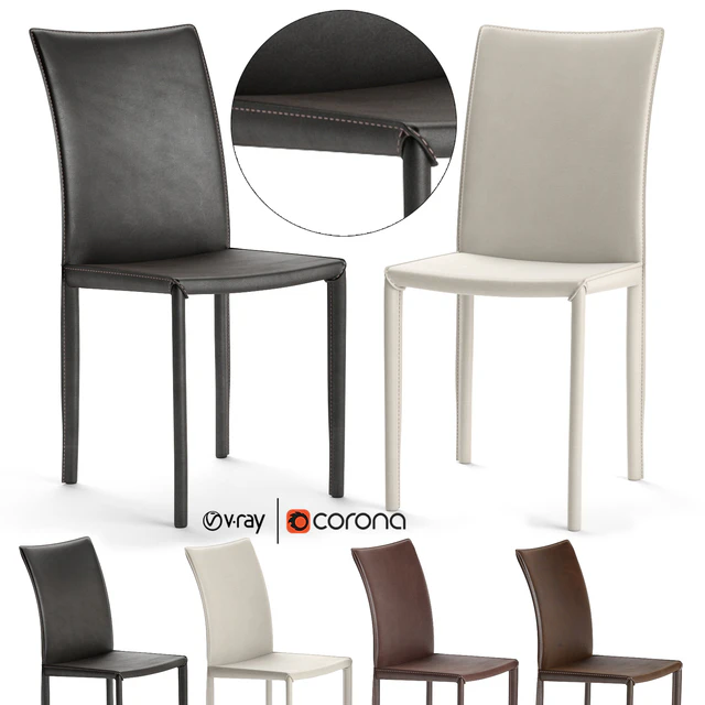 Bastian, Lollo, Boheme, Byron Pair of Dining Chairs — Descargar