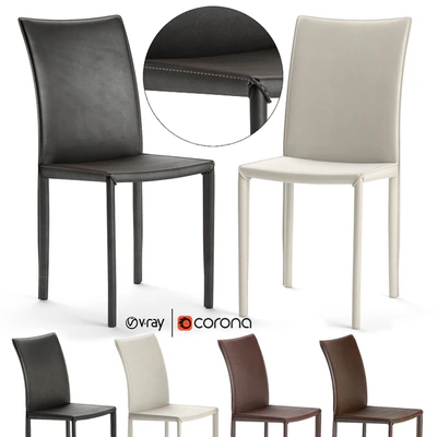 Bastian, Lollo, Boheme, Byron Pair of Dining Chairs — Ver 1