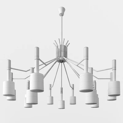 Ella 6 Pendant Light — View 2