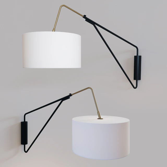 WEST ELM MID CENTURY WALL SCONE — Скачать