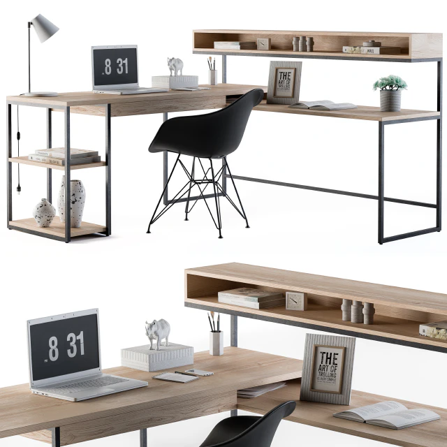 Home Office Loft Style-04 — Скачать