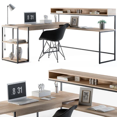 Home Office Loft Style-04 — Вид 1