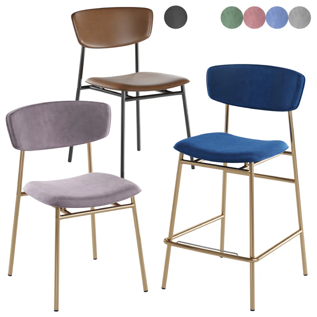 Calligaris Fifties chair barstool — Скачать
