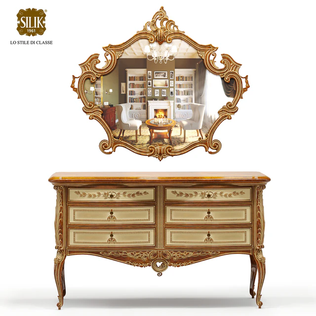 Silik Vesta chest of drawers with mirror — Descargar