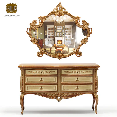 Silik Vesta chest of drawers with mirror — Ver 1