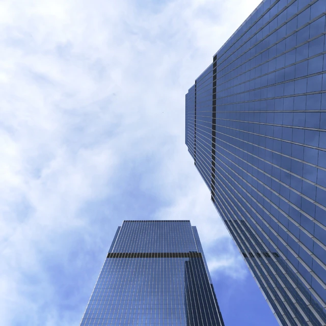 Skyscraper of the Neva Tower (Neva Towers, Moscow-city). — Descargar