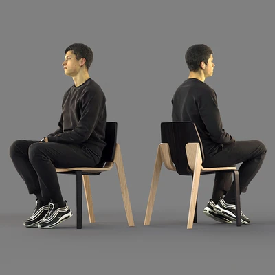 3d scan man 11 — Ver 3