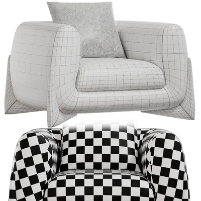 Softbay Armchair by Porada — Ver 3