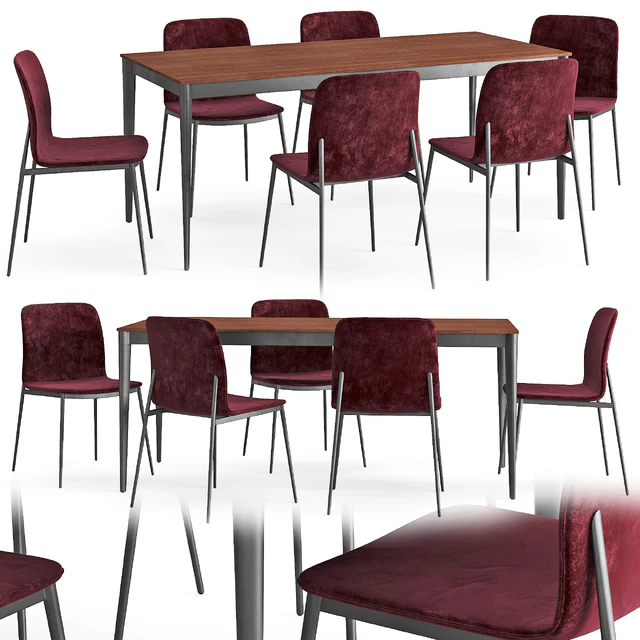 Table and chair Torina Newport — Descargar