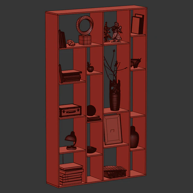 Rack with decor — Descargar