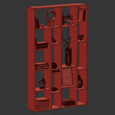 Rack with decor — Ver 5