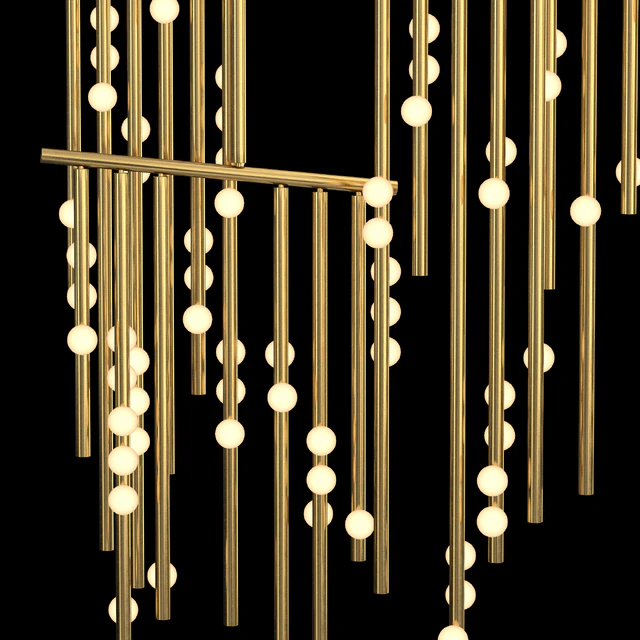 76-bulb Drop System Chandelier — Descargar