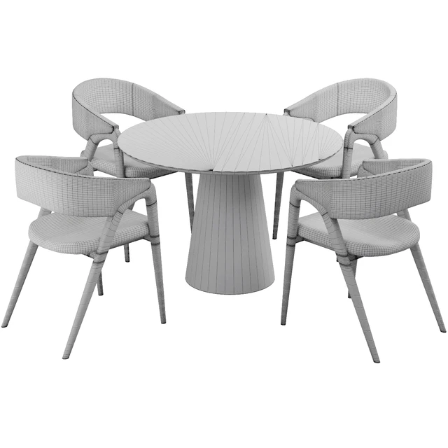 Dining chair and table217 — Descargar