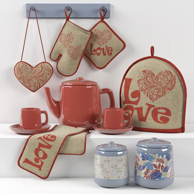 kitchen decoration set1 — Ver 1