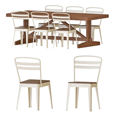 IKEA NORRMANSÖ Outdoor Table And Chairs — Ver 1