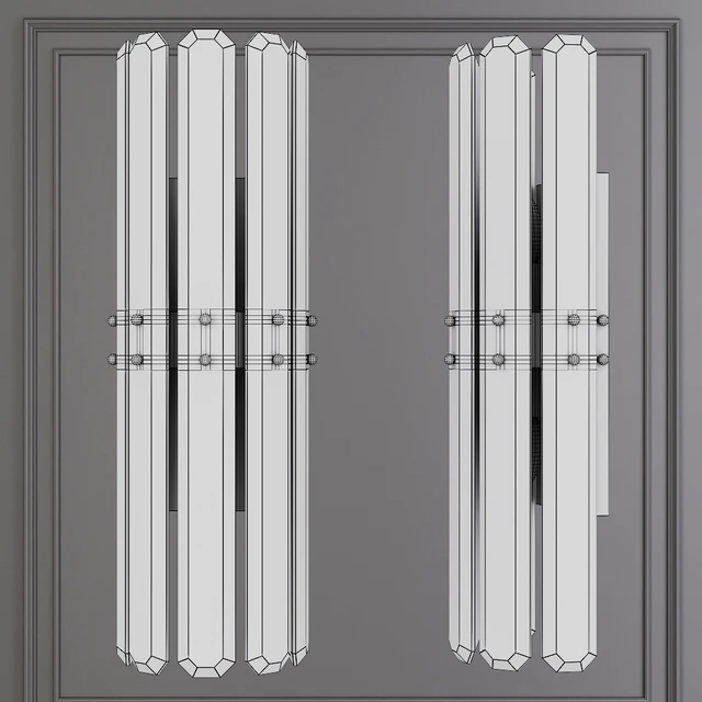 Restoration Hardware BONNINGTON TALL SCONCE Nickel — Descargar