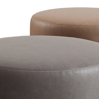 Crate & Barrel / Zoey Ottoman — Вид 3