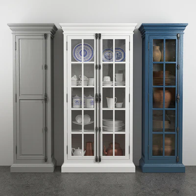 French Casement 2-Door Cabinet — Ver 1