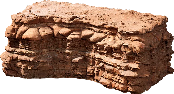 desert western cliff layered large 004 — Descargar