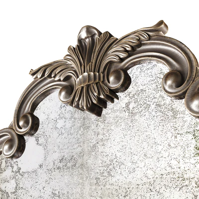 Fransk Antik Helkroppsspegel 108x185cm Guld Louis — Вид 4