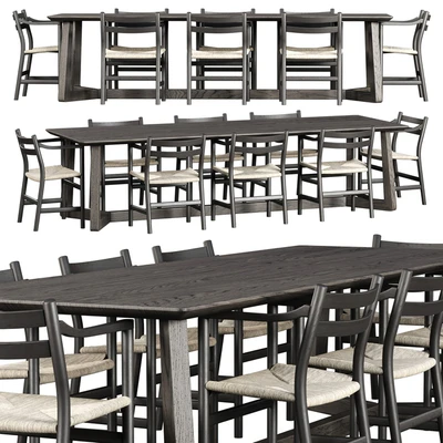 Edu Furniture Dining Set V1 / Garden furniture set — Ver 1