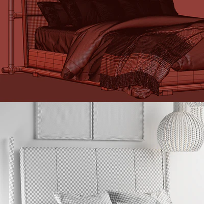 Flexform MOOD Icaro Bed — Вид 3