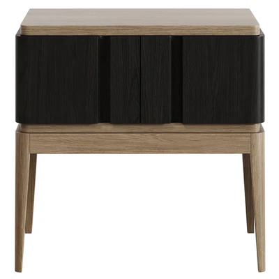Bedside table Line Ellipse Furniture — Ver 3