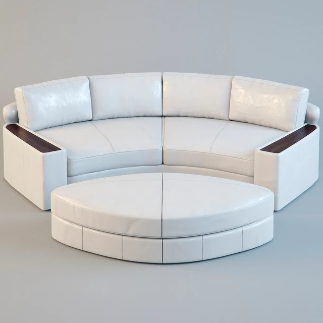 The semi-circular sofa PD-01 — Descargar