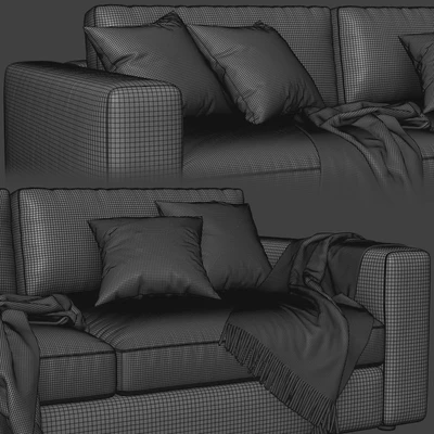 Ditre Urban 2 Seats Sofa — Ver 3