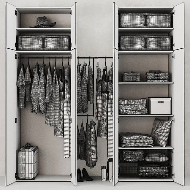 IKEA Combination Wardrobe OPHUS — Descargar