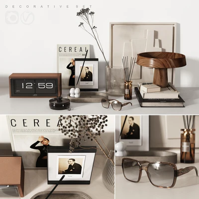 Retro Decorative Set — Ver 1