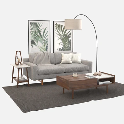 Living Set. West elm — Ver 3