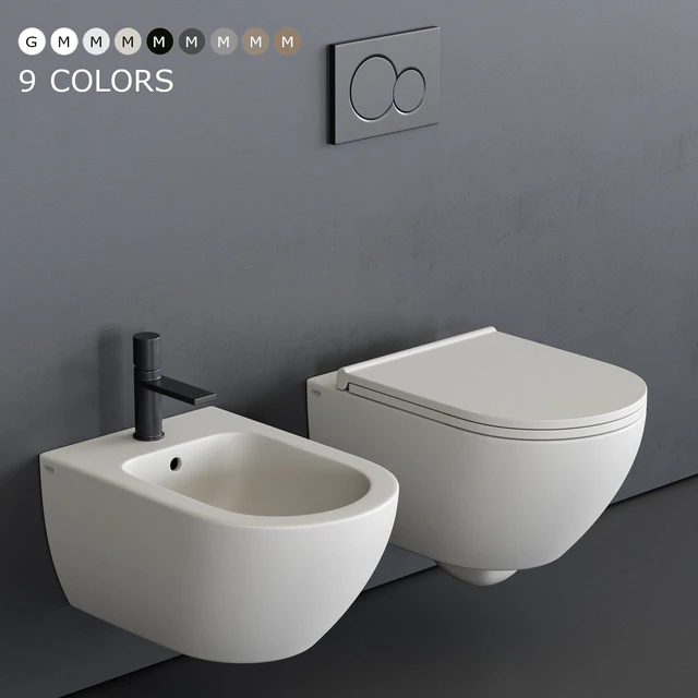 Ceramica Cielo Enjoy Wall-Hung WC — Descargar