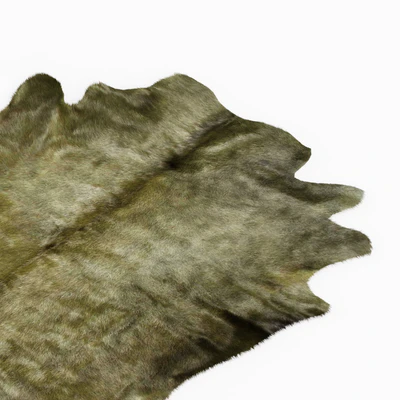 Green cowhide rug — Ver 3