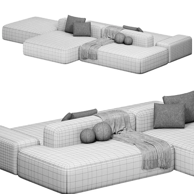 Stone Modular Sofa by Tamamm — Ver 4