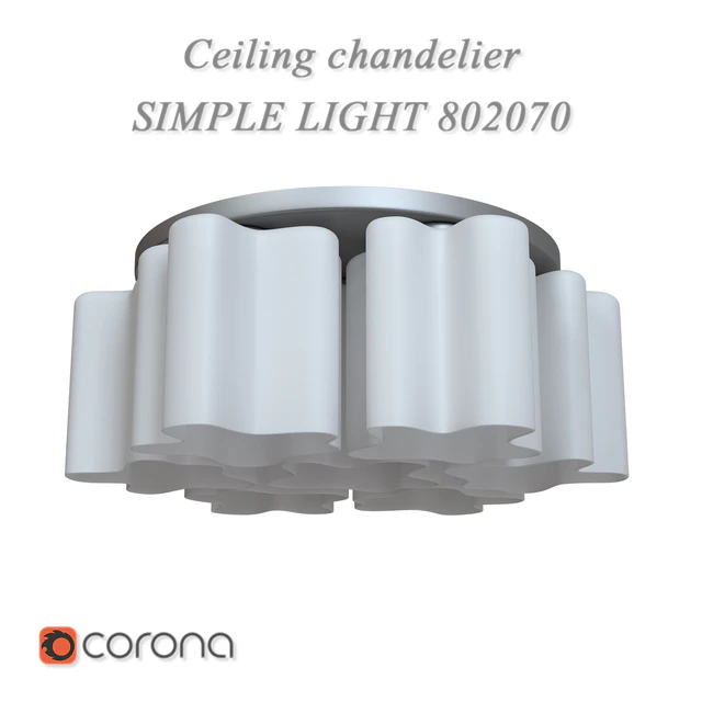 Потолочная люстра SIMPLE LIGHT 802070 — Скачать