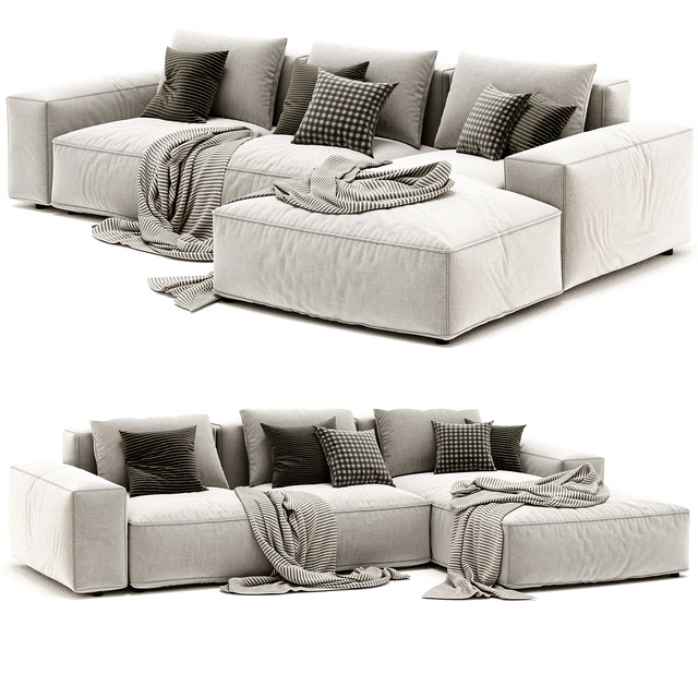 Jesse Daniel Chaise Longue Sofa — Скачать