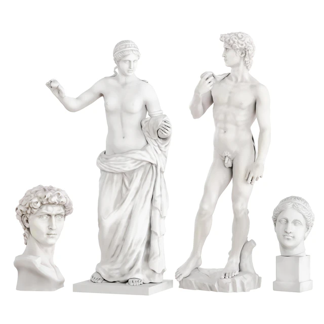 Statues of Aphrodite and David — Descargar
