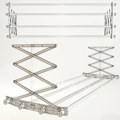 Ceiling light for clothes — Ver 2