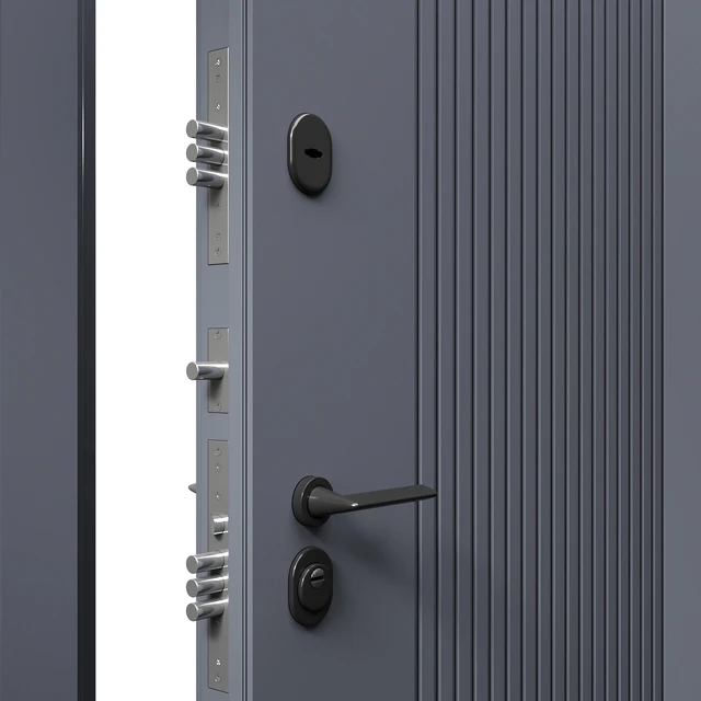 Entrance door and concealed door — Descargar